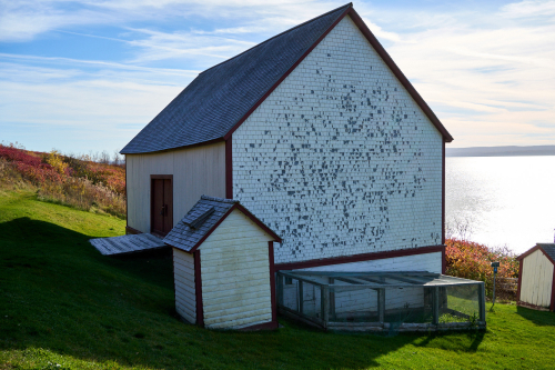 Milieu naturel,Forêt,Parc Forillon,Maison Blanchette,Saison,Automne,MRC Côte-de-Gaspé,Région,Résidentiel,Propriété en bordure d'eau,Maison de campagne,Parc provincial,Jour,Temps